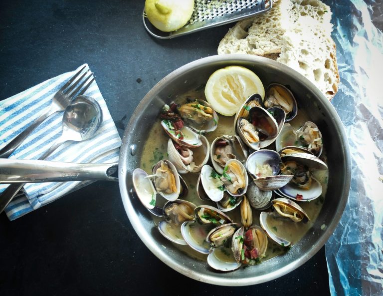 Portuguese cuisine in Algarve, Portugal.